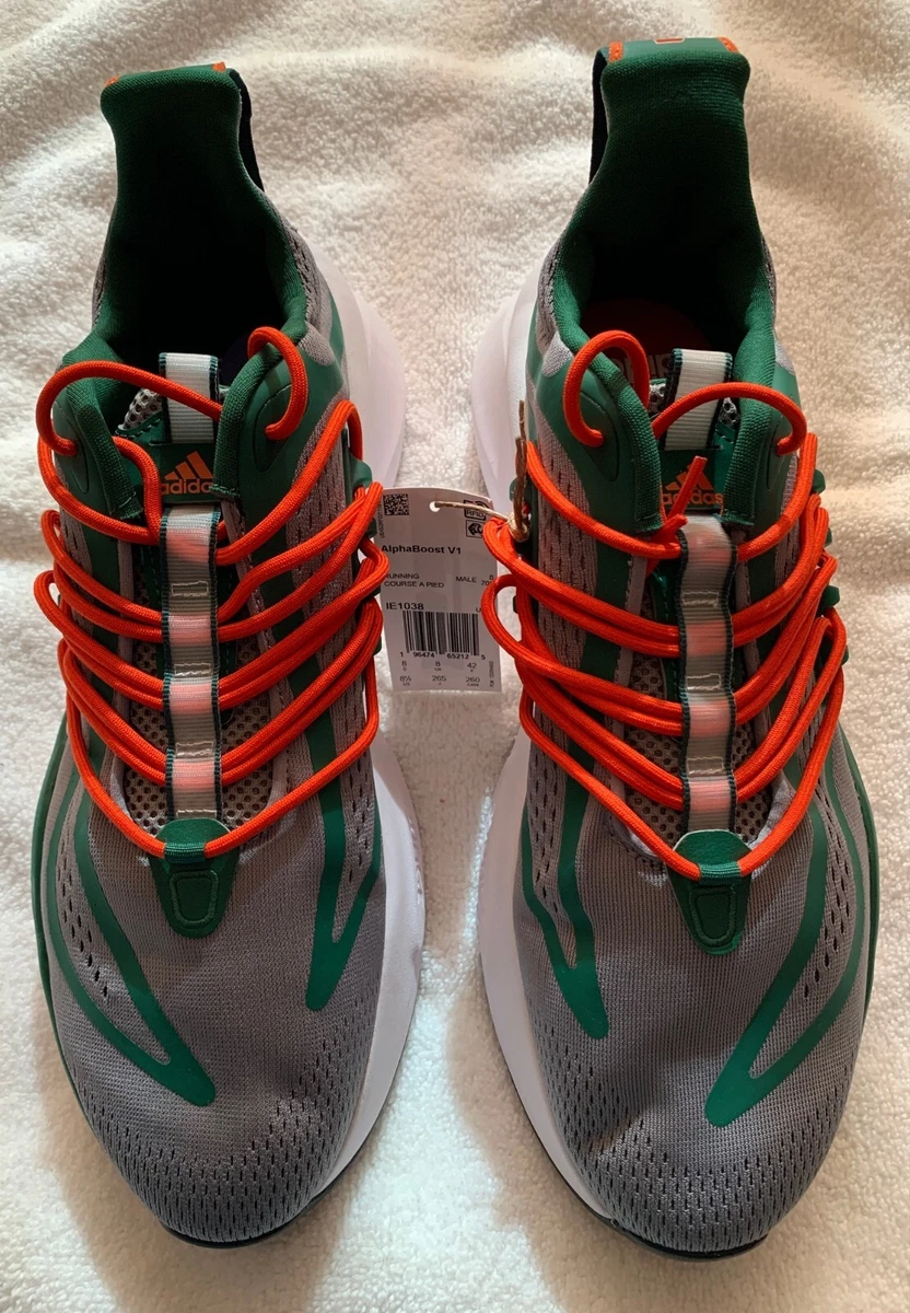 Adidas Alphaboost V1 NCAA Pack - Miami for sale | eBay display picture 1