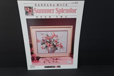 CHOICE FLOWERS Cross Stitch Pattern Book Wildflowers State Flowers Hydrangeas