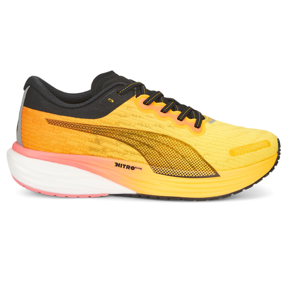 Мужские оранжевые кроссовки для бега Puma Deviate Nitro 2 Спортивная обувь 37680703