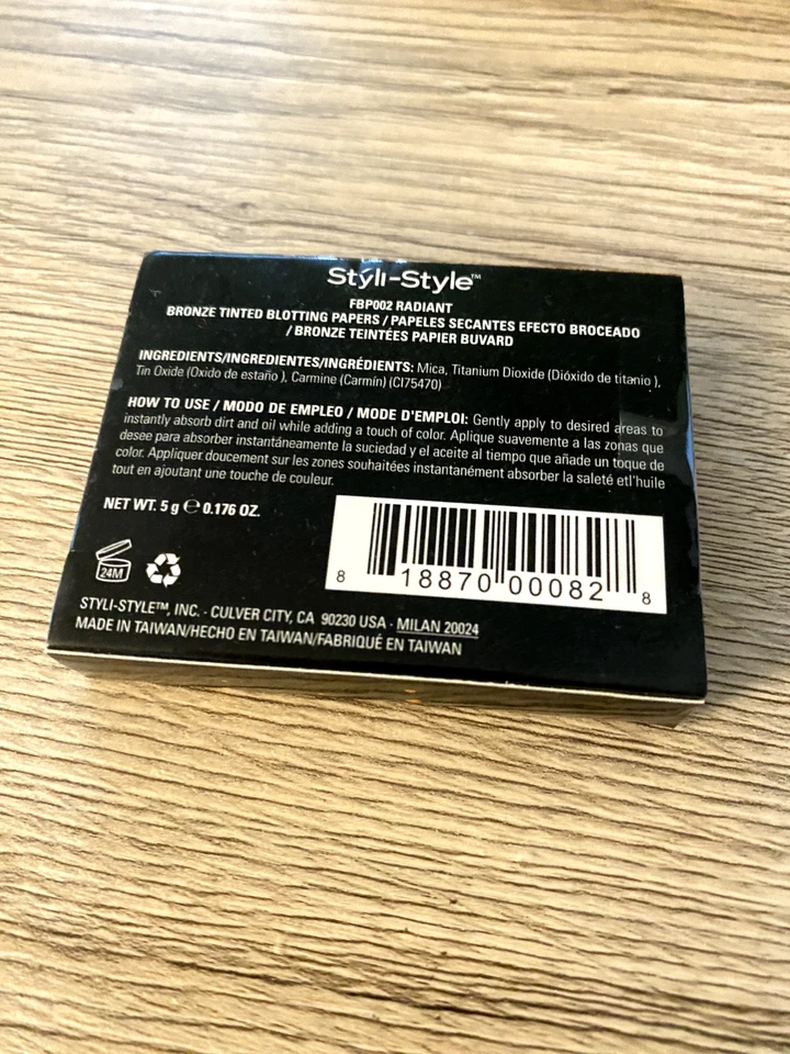 Styli-Style Bronze Tinted Blotting Papers (Radiant) - Image 3 of 3