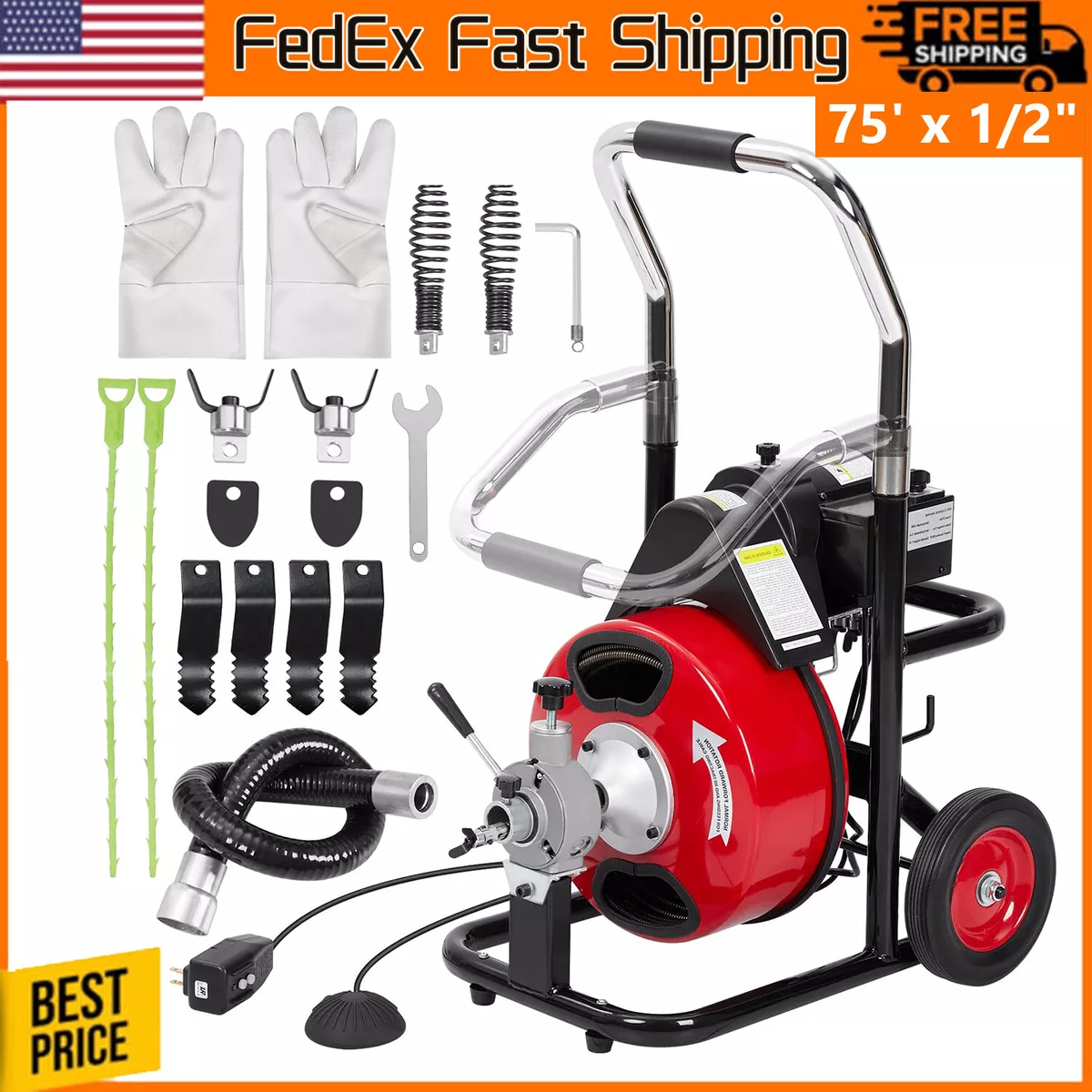 Best sewer 2024 snake machine