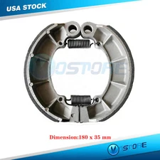 Rear Brake Shoes Fit 2001-2014 Honda TRX500FA Foreman Rubicon 500 4x4