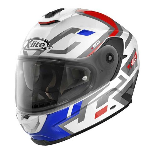 X-Lite X903 Impetus N-com White/Red/Blue (31) Motorbike Sports Touring  Helmet | eBay