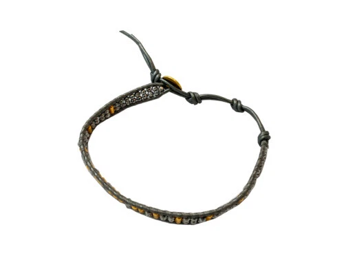 Joyería de cuero de moda Chan Luu pirita