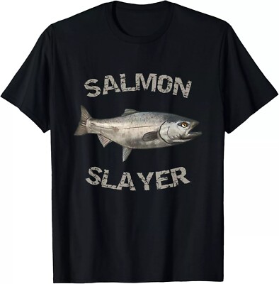 LIMITED Salmon Slayer Salmon Fishing T-Shirt