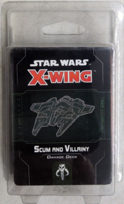 Star Wars X-Wing Scum Und Villainy Schadensdeck Erweiterung Neu