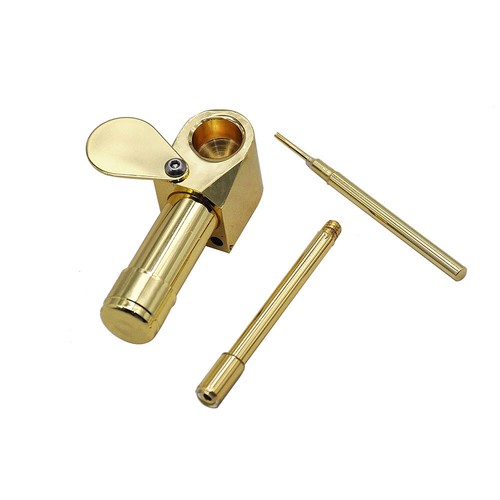 New Brass Personalized Creative Metal Pipe Suit Tobacco Smoking Pipe - Picture 8 of 12