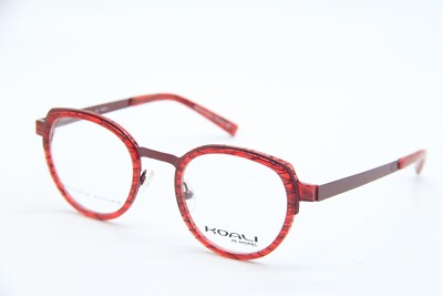 NEW MOREL KOALI 8289K RR013 RED AUTHENTIC EYEGLASSES FRAMES 46-21