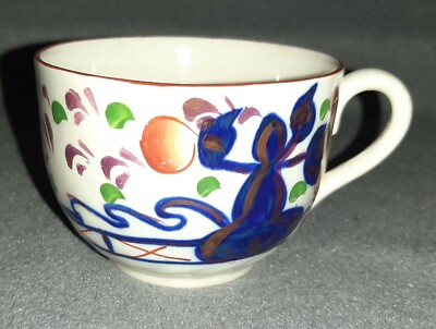 Allertons (ALL38) Gaudy Welch Hand Painted China - Tea / Coffee Cup - 3 1/2'' dia