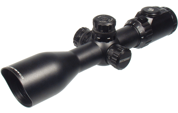 4-16X44 Compact Rifle Scope UTG Leapers 36 Color Reticle with SWAT