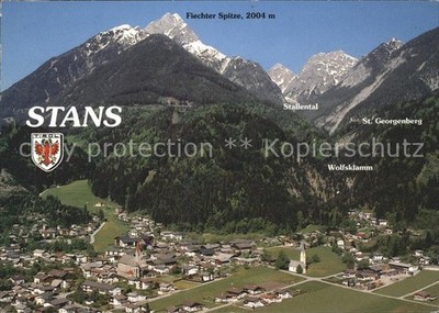 Stans Tirol cross-country ski trail indoor tennis aerial photo