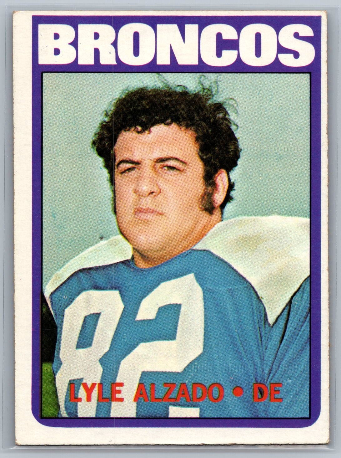 1972 Topps - Lyle Alzado #106 (RC) - EX *TEXCARDS*