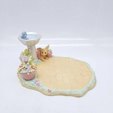 Precious Moments Spring Vignette Display Base 2002 Easter Fountain
