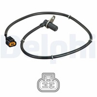 Delphi ABS Sensor Raddrehzahl SS20618 FüR Pajero Mitsubishi 3 Canvas Top Classic
