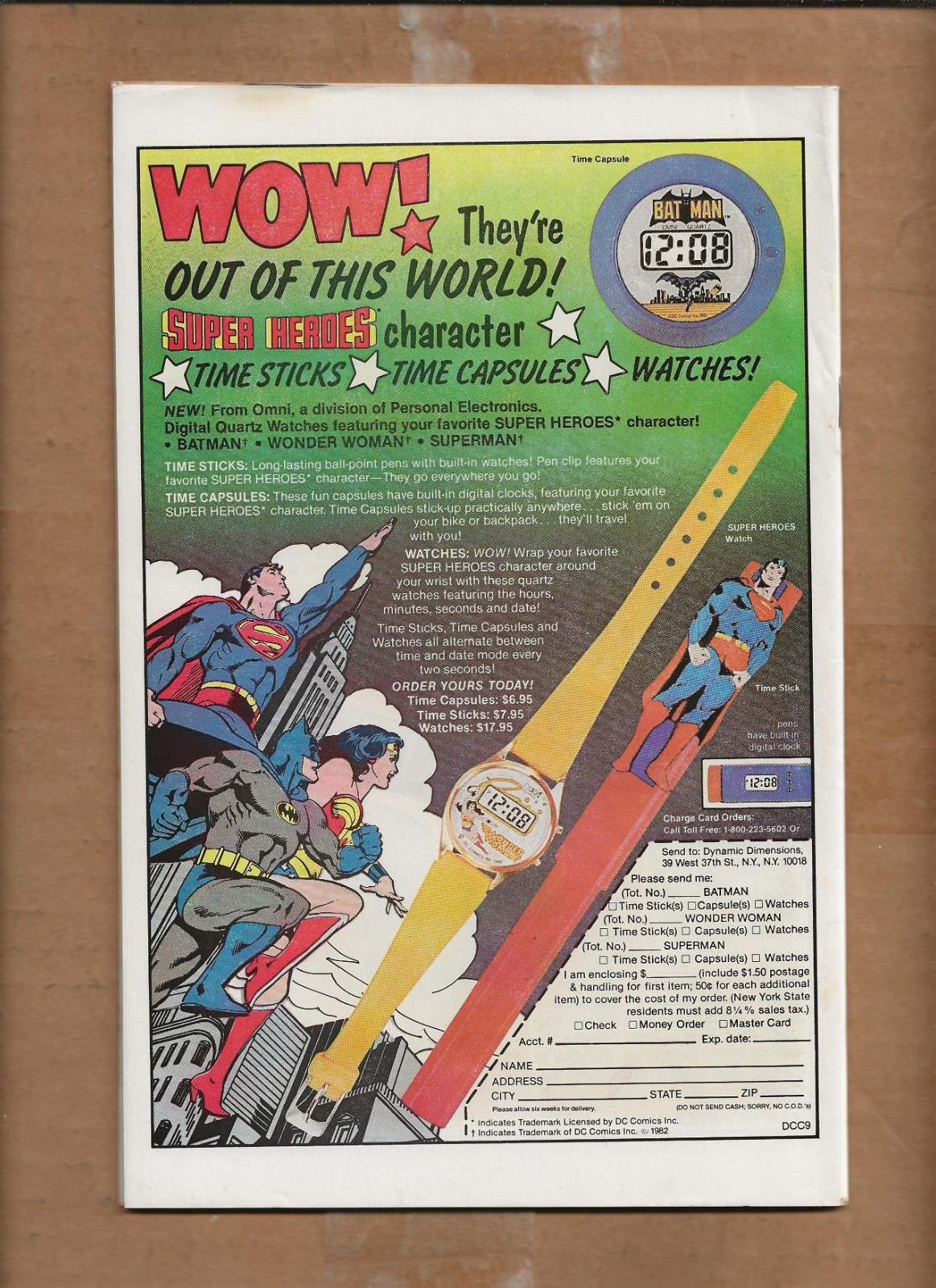 LEGION OF SUPER HEROES  294  NEWSSTAND UPC CODE   DARKSEID