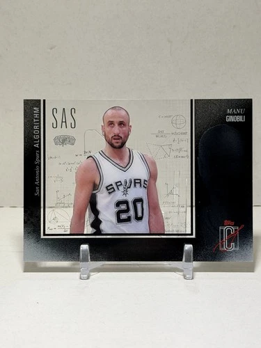 2025 Topps Signature Manu Ginobili Base (RAW)