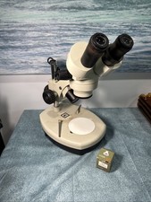 MICROSCOPE LW SCIENCE VISION 1X & 3X. OCULAIRE avec PLAN 10X22. FONCTIONNE