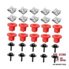 10 Set/30 PCS Car Engine Splash Shield Screws, T30 Engine Splash Shield Guard