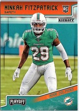 2018 Panini Playoff #243 Minkah Fitzpatrick Kickoff