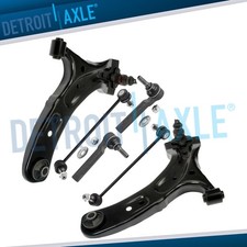 Front Lower Control Arms Outer Tie Rods Sway Bars for 2017 - 2021 Subaru Impreza