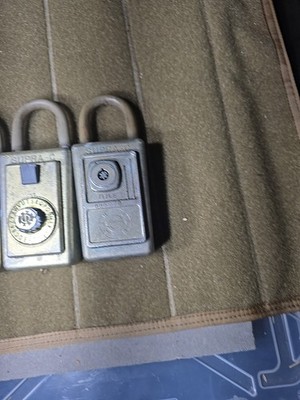 Lot Of 3 Vintage Realtor Supra C Locks No Keys-ID 6070/0004/series2