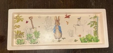 BEATRIX POTTER Melamine Peter Rabbit Tray Dresser Nursery Plaque Easter Rabbit