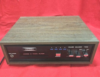 Columbia 1971  Stereo 8  Vintage Japanese 8 Track  Tape Player. Chd8852. Nice!