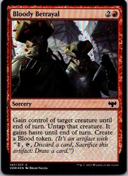 Bloody Betrayal #147 Foil Common Innistrad: Crimson Vow MTG