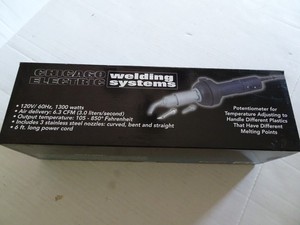 Plastic Welding Kit - Chicago Electric - Welding System - 96712- 1300 watts