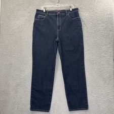 Gloria Vanderbilt Amanda Jeans High Rise Straight Leg Stretch Women's 18 x 30