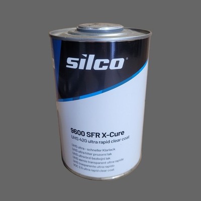 Silco 9600 SFR X-Cure UHS 420 Ultra Rapid Clear Coat   1L