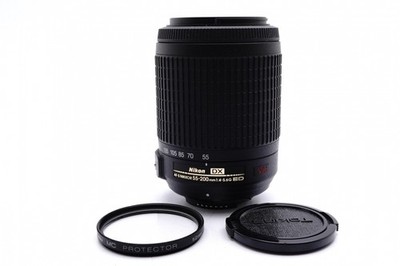Nikon AF-S NIKKOR 55-200mm F4-5.6 G ED DX VR Lens, Fully functional, Clean, 709