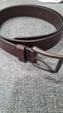 VINTAGE AMERICAN BELTS GLAZED AMALINE STEERHIDE BELT MADE IN USA SIZE 44