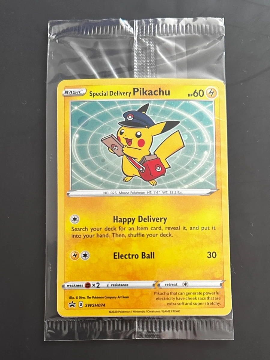 Special Delivery Pikachu SWSH074 SWSH: Sword & Shield Promo Cards
