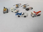 Vintage Majorette, Hot Wheels and Matchbox Emergency Vehicles Lot of 7