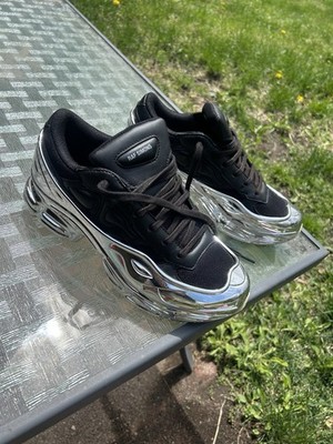 adidas Raf Simons Ozweego Mirrored Black Silver EE7944 Men's