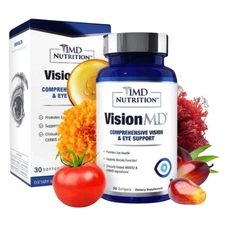 1MD Nutrition Vision MD Eye Vitamin CARMIS - Eye Supplement - 30 Softgels USA