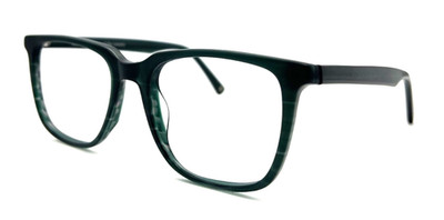 Muse 35-003059 Green Rectangle Authentic Eyeglass Frames 53-19-145