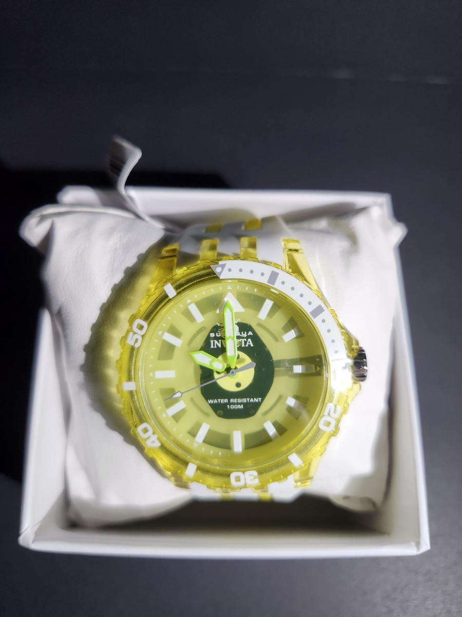 Invicta Subaqua Men's Watch Model 69451 – 44mm Green & Gold | eBay