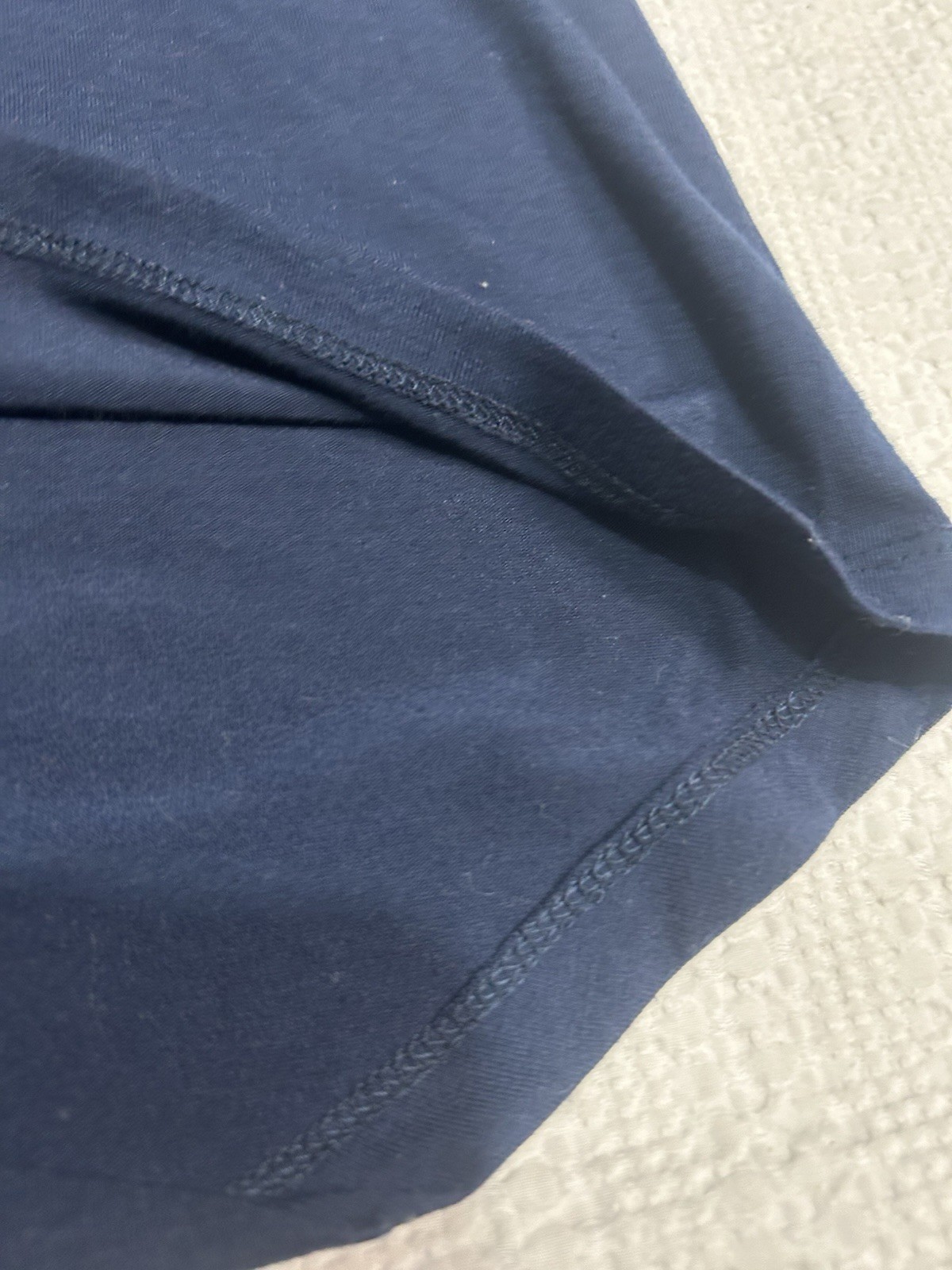 “Merry Christmas” Navy Blue Women’s Tunic Shirt Jennifer Lauren Size Large Pink