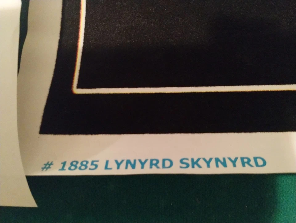 LynYRD SKYNYRD (DEVIL IN THE BOTTLE) 黑灯 - 海报 23 英寸 X35 🔥🔥🔥💯 — 第 4/4 张图片