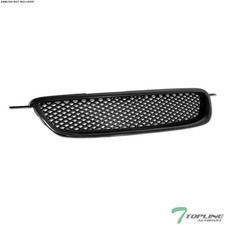 Topline For 2003-2004 Toyota Corolla Tr Mesh Front Hood Bumper Grill Grille -blk