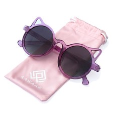 Cat Kids Sunglasses Polarized UV400 Protetion, Shades for Toddlers