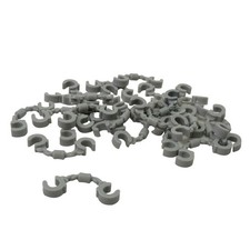 25 NEW LEGO Minifig, Utensil Handcuffs Light Bluish Gray