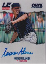 2025 Onyx Rips Franco Aleman Autograph Auto 131/150 #LEB-FRAL