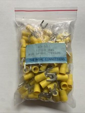 12-10AWG 6 SPADE TONGUE TERMINALS - 100PK