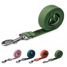 4 FT Olive Green Dog Leash for Medium Dogs 90 Rayon from Bamboo Polyester