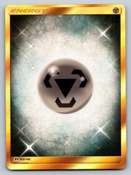Metal Energy (Secret) 163/149 Sun & Moon Base Set Holo Secret Rare