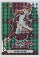 2022 Panini Mosaic Green Mosaic Prizm Logan Thomas #224 00em