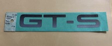 Toyota Corolla 84-87 Rear Trunk Gt-s Sticker Decal Oem 100 Genuine Old Stock Toyota Corolla 84-87 Rear Trunk Gt-s Sticker Decal Oem 100 Genuine Old Stock